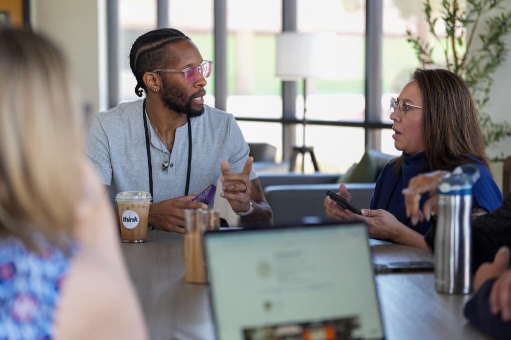Geoffrey R. Crawford in a client working session